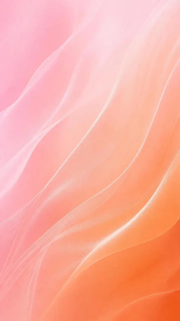 Gradiente suave de rosa pastel para laranja pêssego